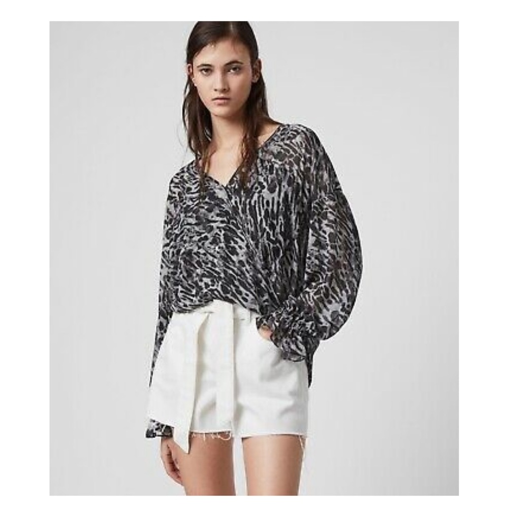 ALLSAINTS NWT flowy  Penny Ambient Top